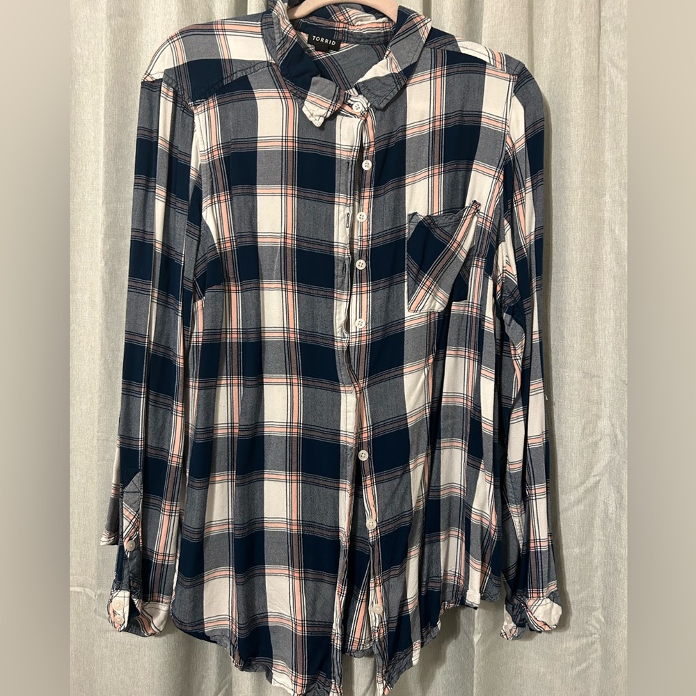 Women Plaid Shirt